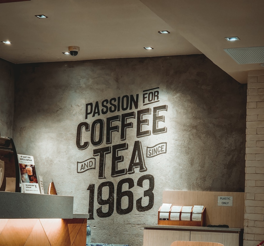 Custom Coffee Shop Wall Art in Vancouver