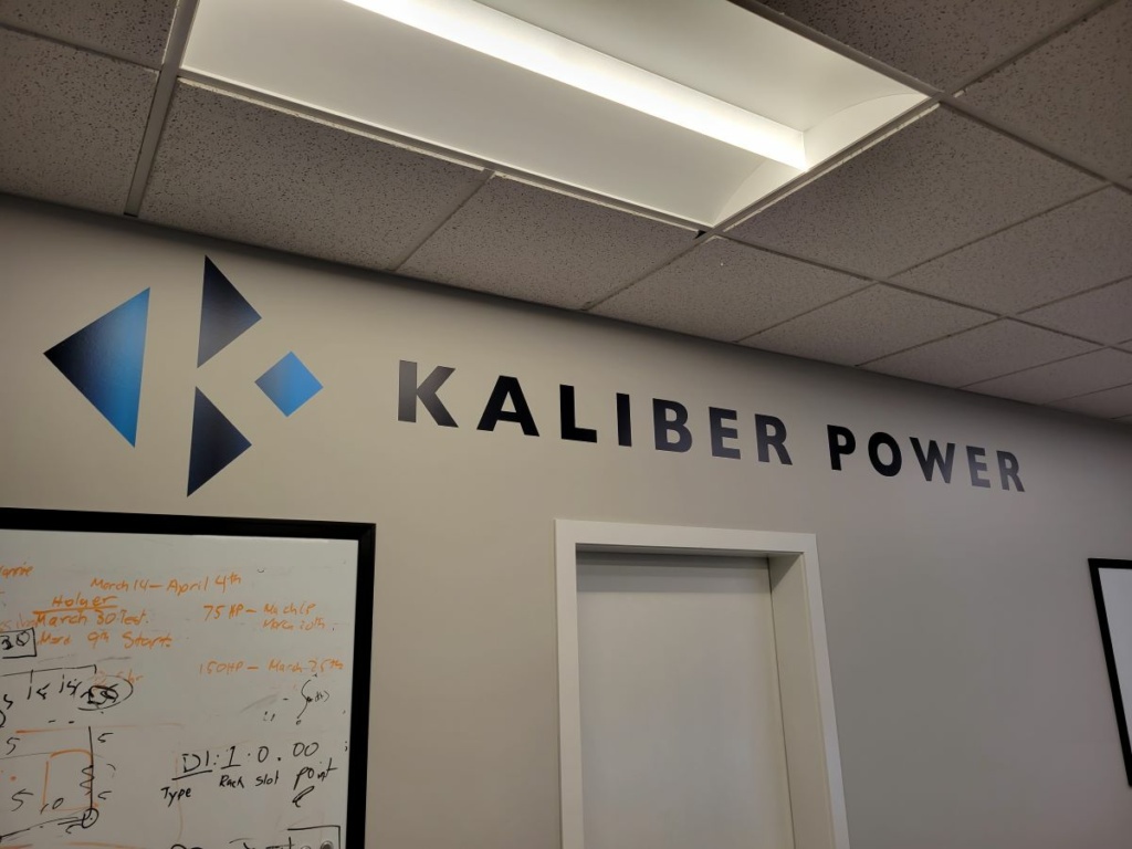 KALIBER POWER Custom Vinyl Wall Graphics for Business